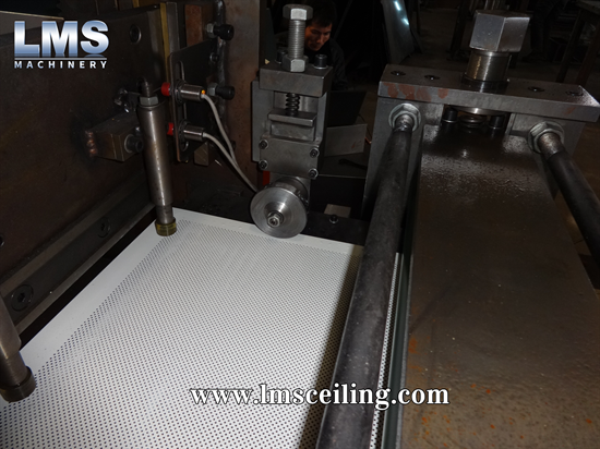 lms first metal ceiling perforation and forming line (2)