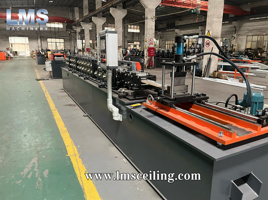 LMS Linear Strip Ceiling Roll Forming Machine (10)