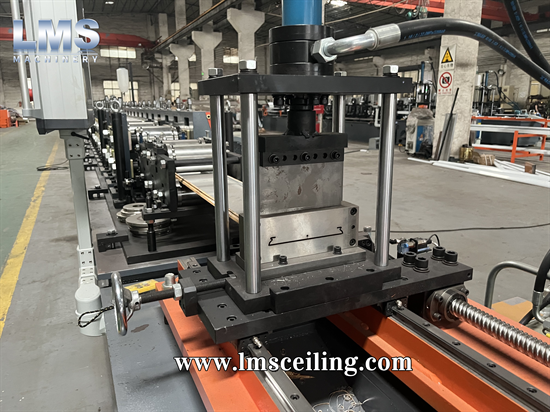 LMS Linear Strip Ceiling Roll Forming Machine Main Body