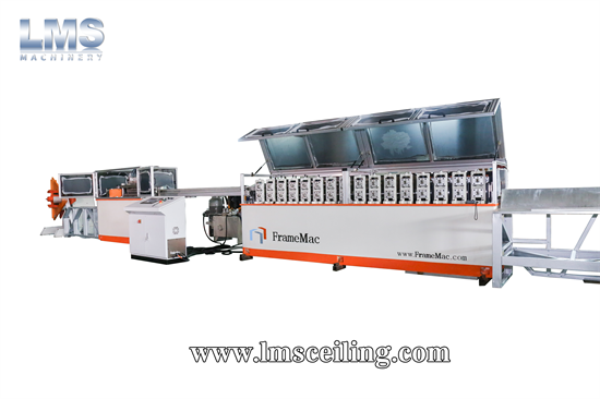 high speed grilyato open cell ceiling machine