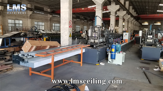LMS Baffle Ceiling Roll Forming Machine