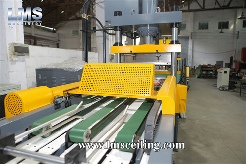 LMS square metal ceiling machine flipper & manipulator