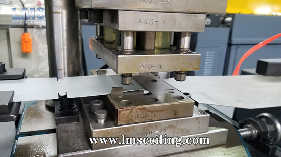 lms open cell ceiling grilyato machine cut off press