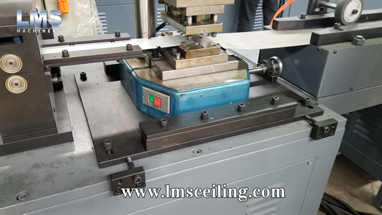 lms open cell ceiling grilyato machine cut off press