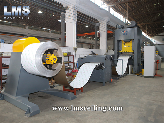 600x600mm, 600x1200mm squre metal ceiling panel making machine main photo