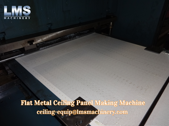 LMS metal ceiling making machine