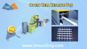U15 Open Cell Ceiling Machine