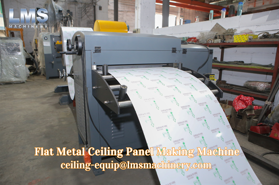 600x600mm,600x1200mm Metal Ceiling Perforation and Forming Line High precision Leveling Machine