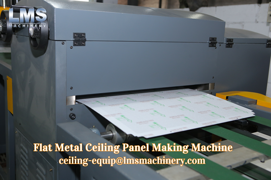 600x600mm,600x1200mm Metal Ceiling Perforation and Forming Line High Precision Leveling device