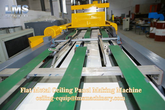 600x600mm,600x1200mm Metal Ceiling Perforation and Forming Line Flipping and manipulator device