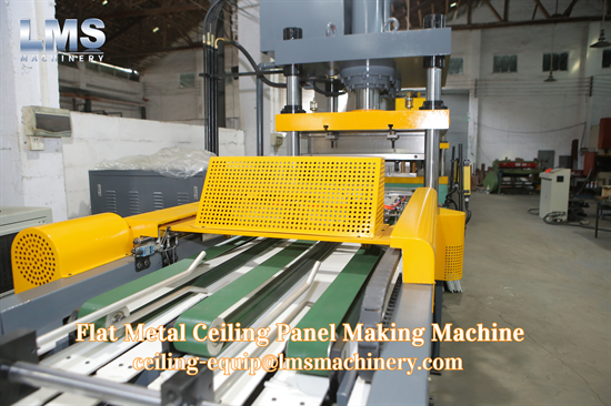 600x600mm,600x1200mm Metal Ceiling Perforation and Forming Line Flipping and manipulator device