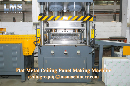 600x600mm,600x1200mm Metal Ceiling Perforation and Forming Line clip in or lay in bend forming oil press