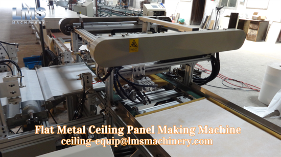 LMS Metal Ceiling Fleece Coating Machine21