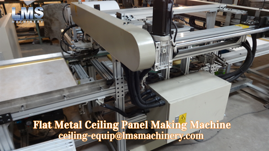 LMS Metal Ceiling Fleece Coating Machine21