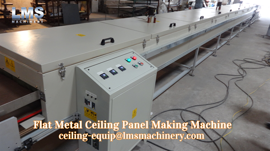 LMS Metal Ceiling Fleece Coating Machine21