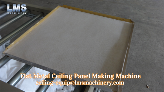 LMS Metal Ceiling Fleece Coating Machine21
