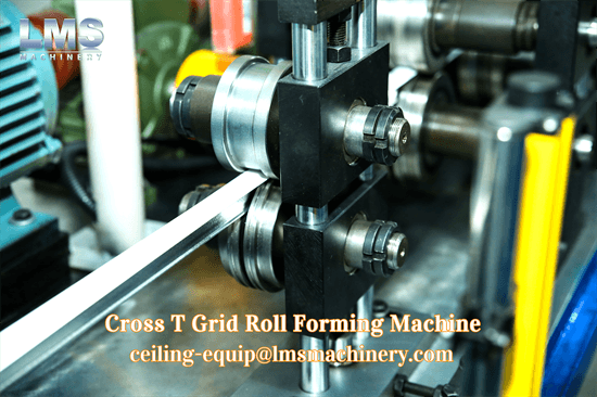 lms cross t grid making machine roll forming machine straightening 