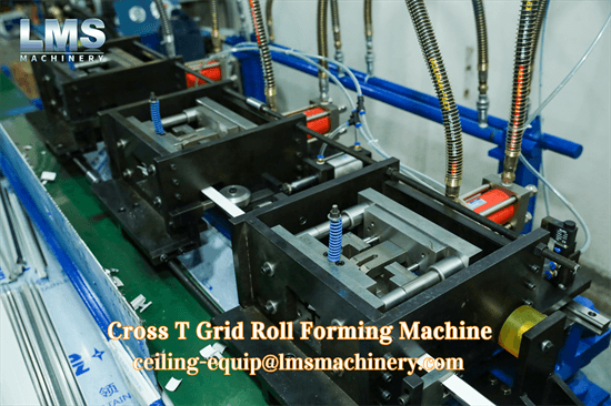 lms cross t grid making machine roll forming machine punch units