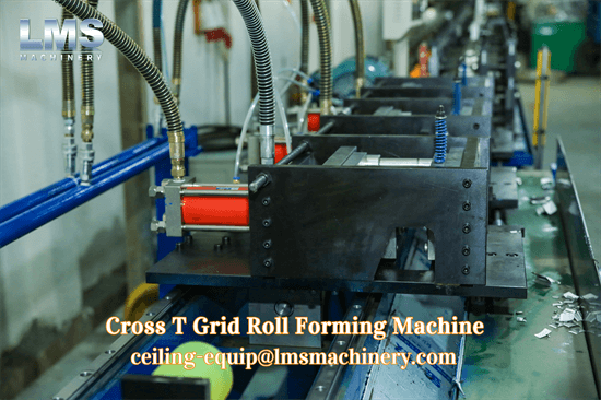 lms cross t grid making machine roll forming machine punch units
