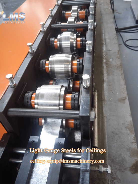 38x12mm carrying channel roll forming machine forming rollers