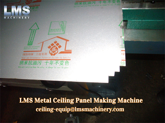lms metal ceiling making machine -manually notching oil press and die