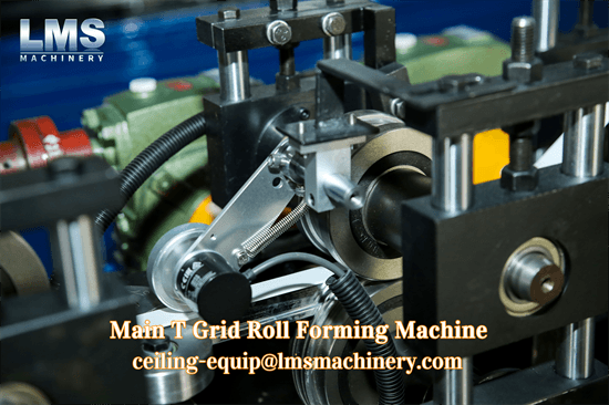 Metal Ceiling T grid machine forming encoder