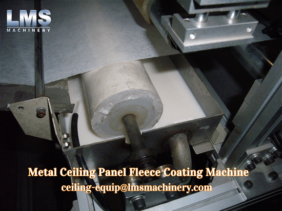 Metal Ceiling Panel Fleece Coating Glue Applying Roller