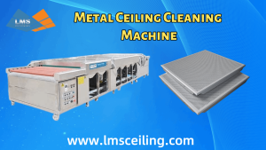 metal ceiling cleaning machine