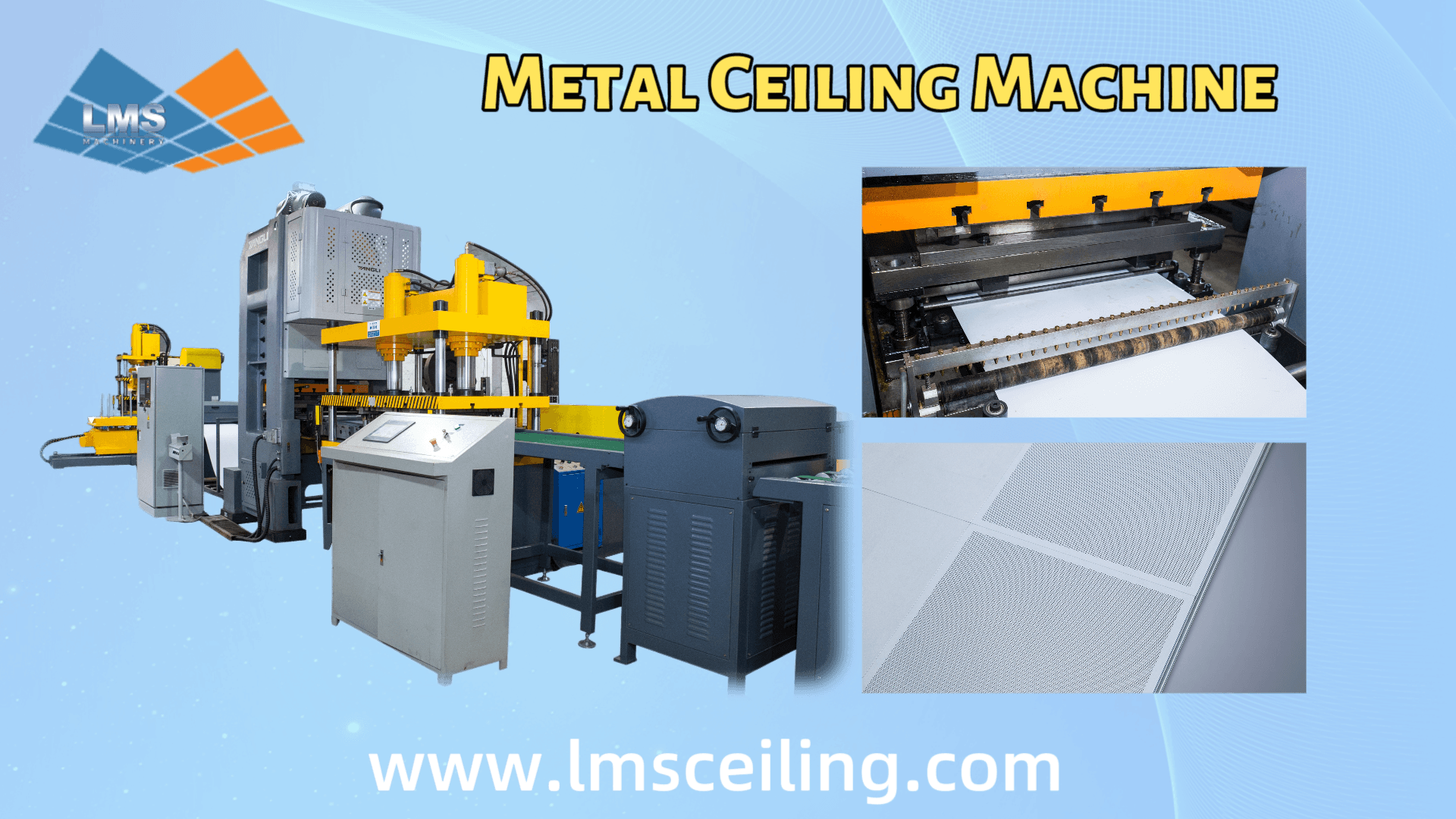 metal ceiling machine