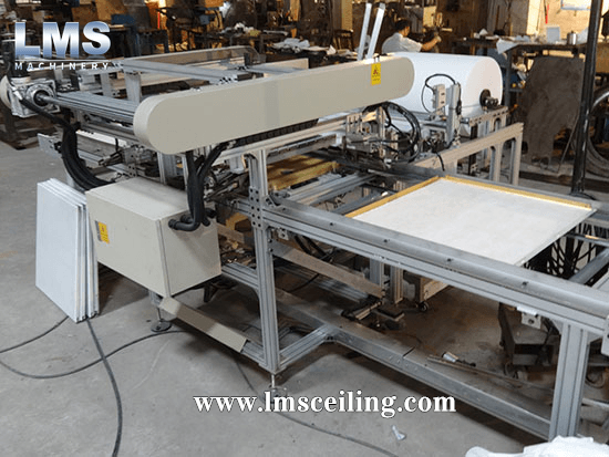 metal ceiling panel fleece glue coating machine main photo