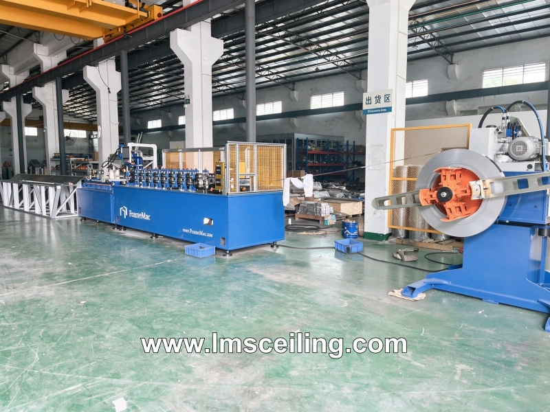 high speed rolling punch wall angle machinery
